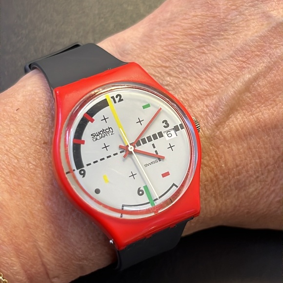 Swatch Watch Computer-tech 1984 GR 401 - Picture 10 of 10